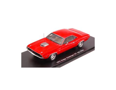 Spark Model S3612 DODGE CHALLENGER RT 426 HEMI 1970 RED 1 43 Modellino