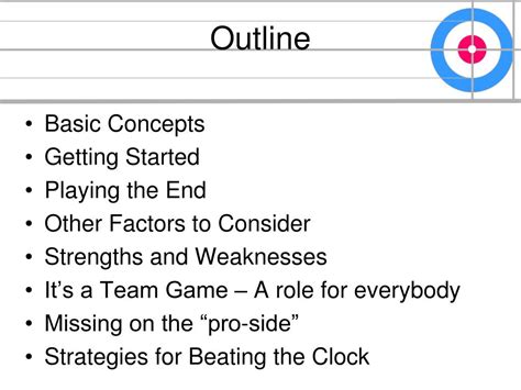 PPT - Curling Strategy PowerPoint Presentation, free download - ID:4107559