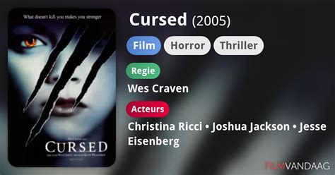 Cursed Film 2005 FilmVandaag Nl