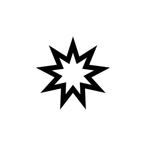 Nine Pointed Star Images Vectorielles Nine Pointed Star Vecteurs