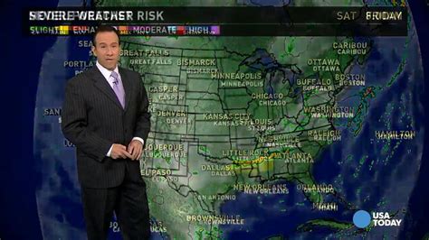 Friday's forecast: Severe weather for parts of the South