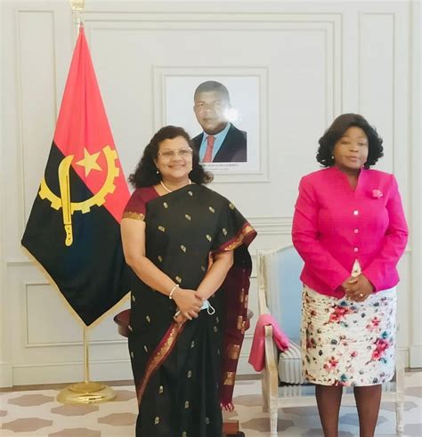 Indian Diplomacy On Twitter RT IndiainAngola Amb Met H E Ms