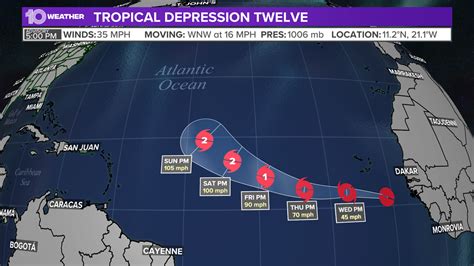 Nhc Tropical Depression 12 Forms