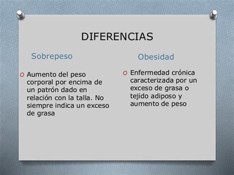 El Sobrepeso Y La Obesidad