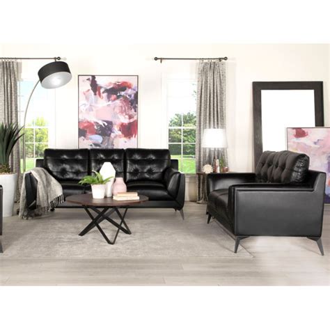 Williston Forge Chantale Piece Vegan Leather Living Room Set Wayfair