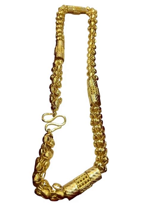 Gm Men Brass Gold Plated Chain Size Inch At Rs Piece