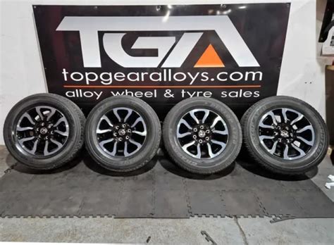 Genuine Toyota Hilux Invincible Alloys Tyres X