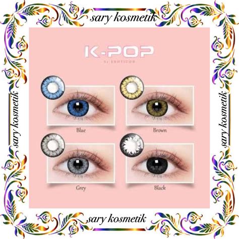 Jual Softlens X K Pop Mm Big Eyes By Exoticon Softlen Soflen Kpop