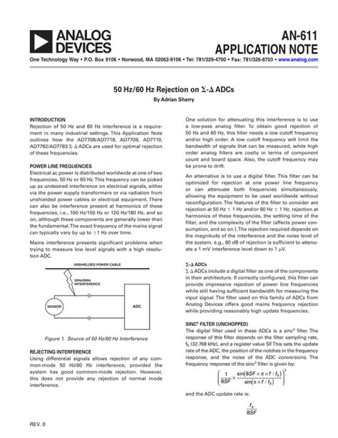 An 611 Application Note