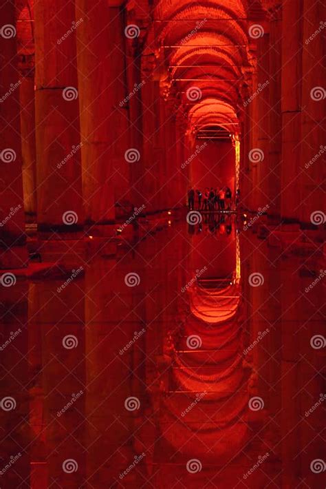 The Enigmatic Beauty of Istanbul S Roman Cisterns, Turkey. Editorial ...