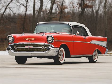 1957 Chevrolet Bel Air Convertible The Elkhart Collection RM Sotheby S