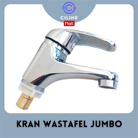 Jual Keran Wastafel Cuci Tangan Jungkit Up Down Jumbo Besar Kran