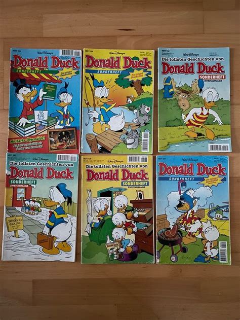 6 Donald Duck Sonderhefte Kaufen Auf Ricardo