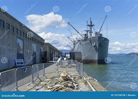 Nave De Los SS Jeremiah O Brien En El Muelle Del Pescador En San