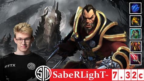 DOTA 2 TSM FTX SabeRLighT The LYCAN OFFLANE 7 32c YouTube