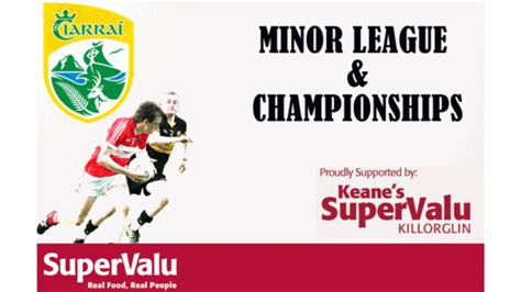 Keane S Supervalu Minor Football Championship Kerry Gaa