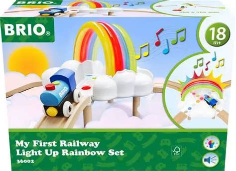 BRIO World Mein Erstes Bahn Regenbogen Set BRIO Eisenbahn Sets