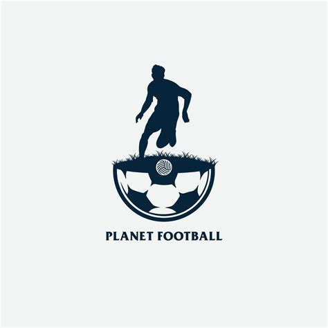 planet football logo 43768704 Vector Art at Vecteezy