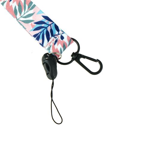 Leaves Neck Strap Lanyards For Keys Phone Straps Holder Diy Hang Rope B