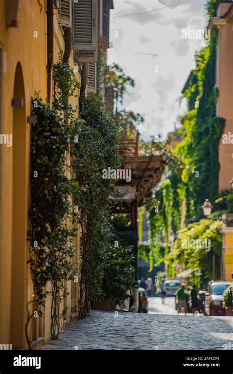 Rome View Street In Trastevere Hi Res Stock Photography And Images Alamy