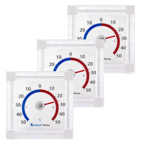 Lantelme Fensterthermometer Spar Set Im Er Pack