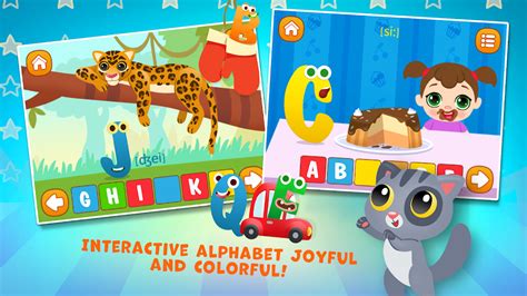 ABC kids Alphabet Free phonics games for toddlers para Android - Descargar