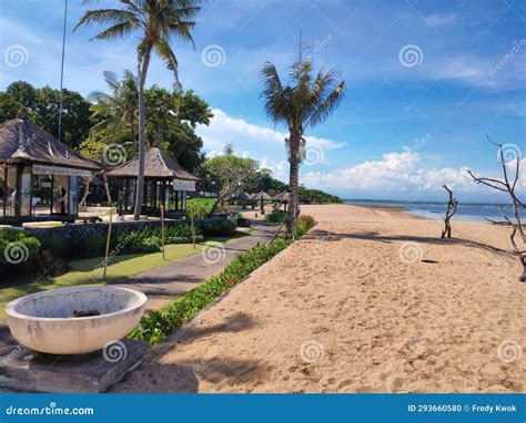 Tanjung Benoa Beach Bali Indonesia Stock Photo Image Of Coconut