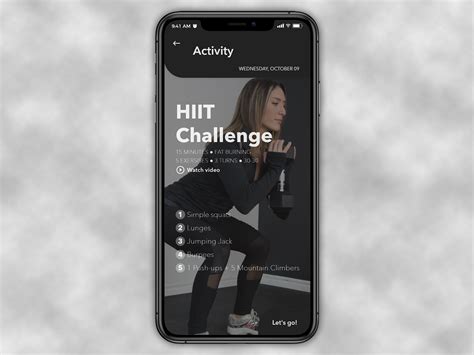 Daily UI 062 Workout Of The Day By Iona Matecade On Dribbble