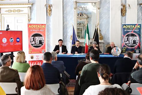 PRESENTAZIONE AOSTA21K Aosta 21K Mezza Maratona