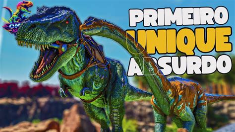 Domei O Primeiro Unique O Maior Dino Do Jogo Ep Ark Omega