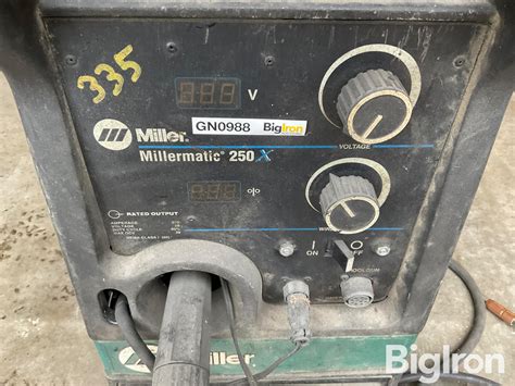 Miller Millermatic 250 Welder Bigiron Auctions