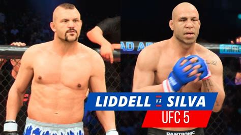 Chuck Liddell Vs Wanderlei Silva Pride Ufc Bossg Gaming Youtube