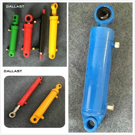 Double Acting Piston Type Hydraulic Cylinder Welded Agricultural Hydraulic Rams