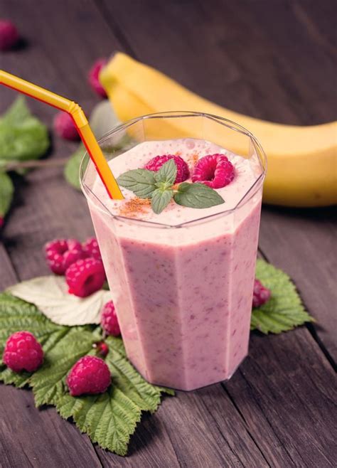 Delicioso Amarás este smoothie de frambuesas y mango Receta con