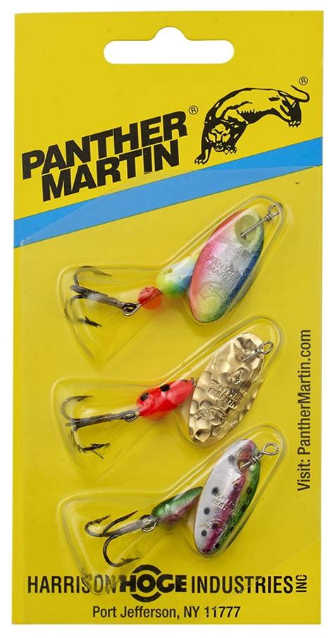 Spinners Spinnerbaits Panther Martin Holograph Trout Fishing Lures