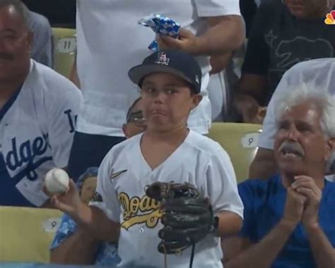 A young Dodgers fan had the most meme-worthy reaction…