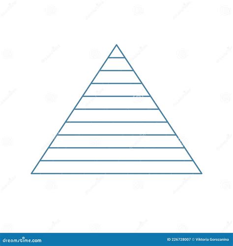 Schema Piramidale Gradini Diagramma Grafico Grafico Grafico A