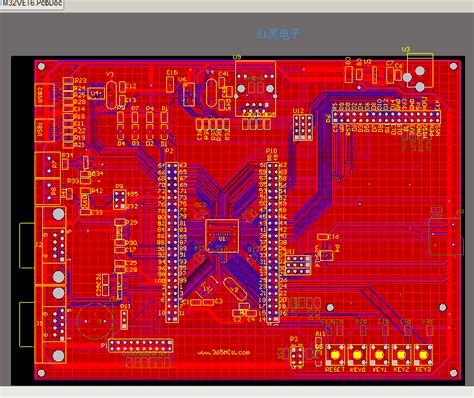 Stm32原理图及pcb工程文件 Altium Designer格式源文件 Stm328