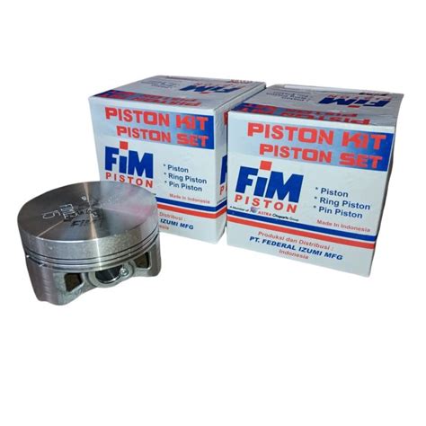 Piston Seker Seher Kit Fim Set Ukuran Pin Pen Custom Dome