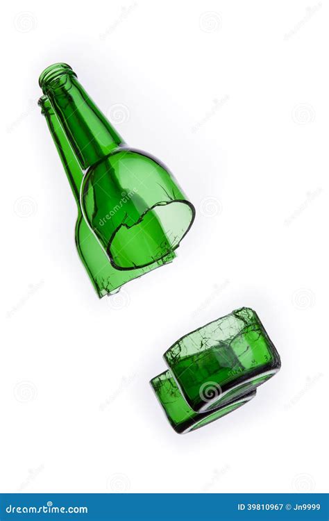 Cracked bottle stock image. Image of drop, beverage, fall - 39810967