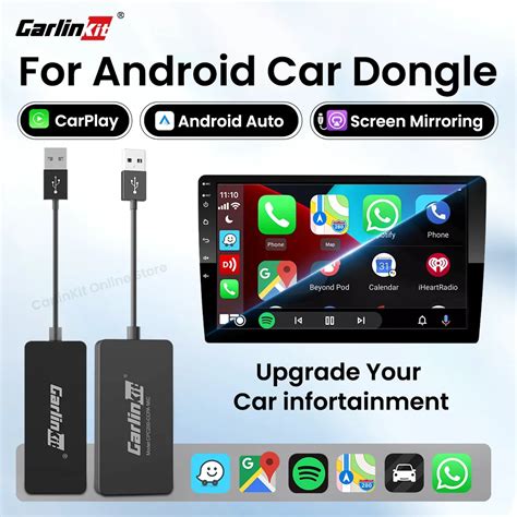 CarlinKit CarPlay Android Otomatik Kablosuz Dongle USB Otomatik Ba Lant