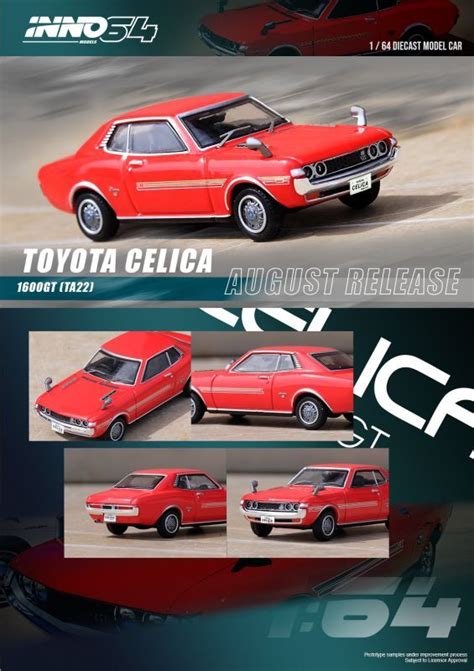 Inno Models Toyota Celica Gt Ta Red Axellworks Hobbytown