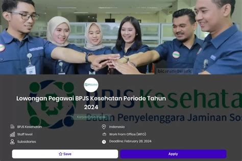 Info Loker Bpjs Kesehatan Terbaru 2024 Posisi Syarat Cara Melamar