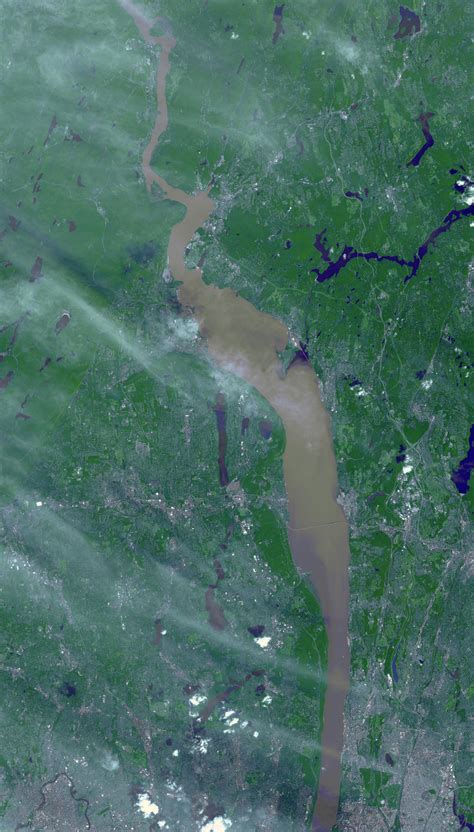 Nasa Spacecraft Images Hudson River Flooding From Hurricane Irene Nasa Jet Propulsion