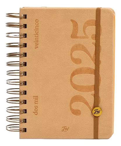 Agenda Fw 12 X 17 Con Espiral 1xd Neo Nude Año 2025 MercadoLibre