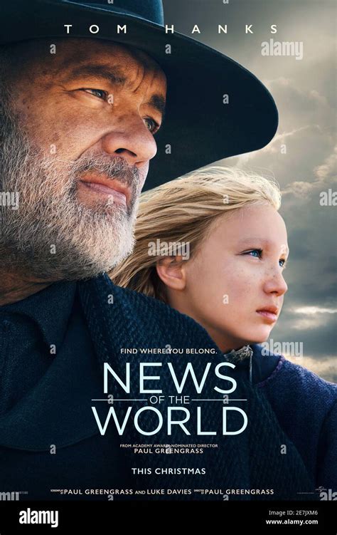 Tom Hanks And Helena Zengel In News Of The World 2020 Directed By