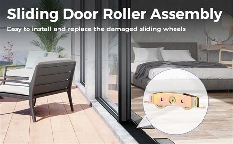 Amazon Homaisson Sliding Door Tandem Roller Assembly 2 Pcs