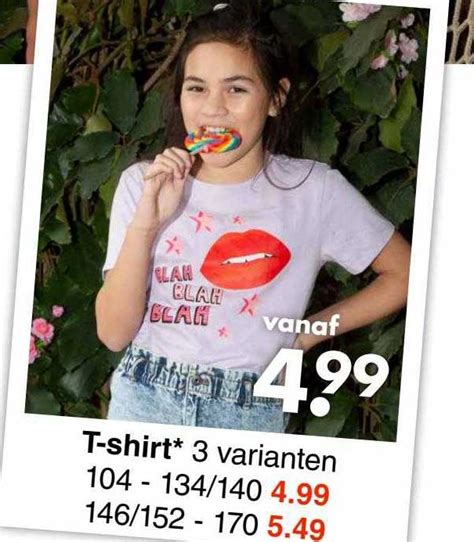 T Shirt Aanbieding Bij Wibra 1Folders Nl