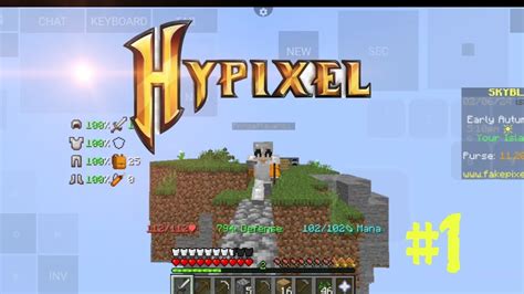 First TimePlaying Fakepixel Skyblock How To Play Fakepixel On