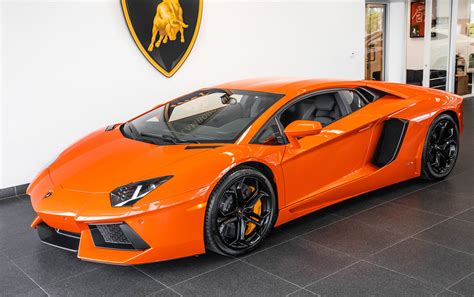 Arancio Argos Lamborghini Aventador Coupe Flickr